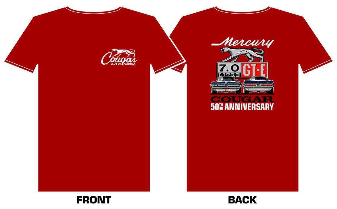 1968 Cougar GT-E 50th Anniversary Shirt
