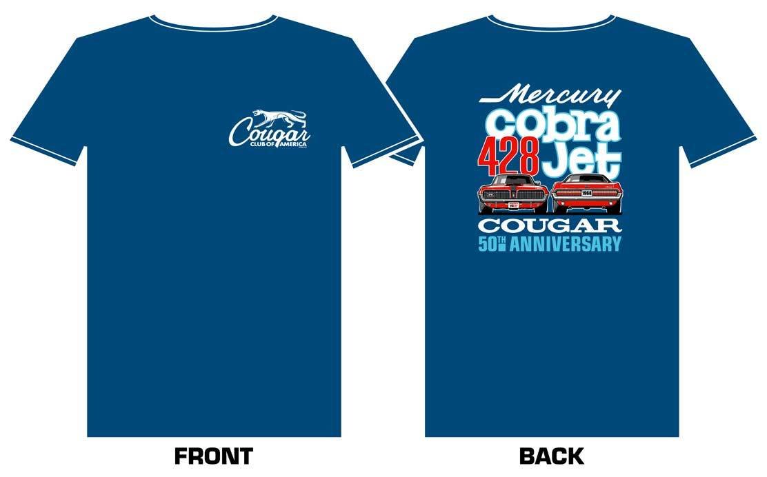 1968 Cougar 428CJ 50th Anniversary Shirt