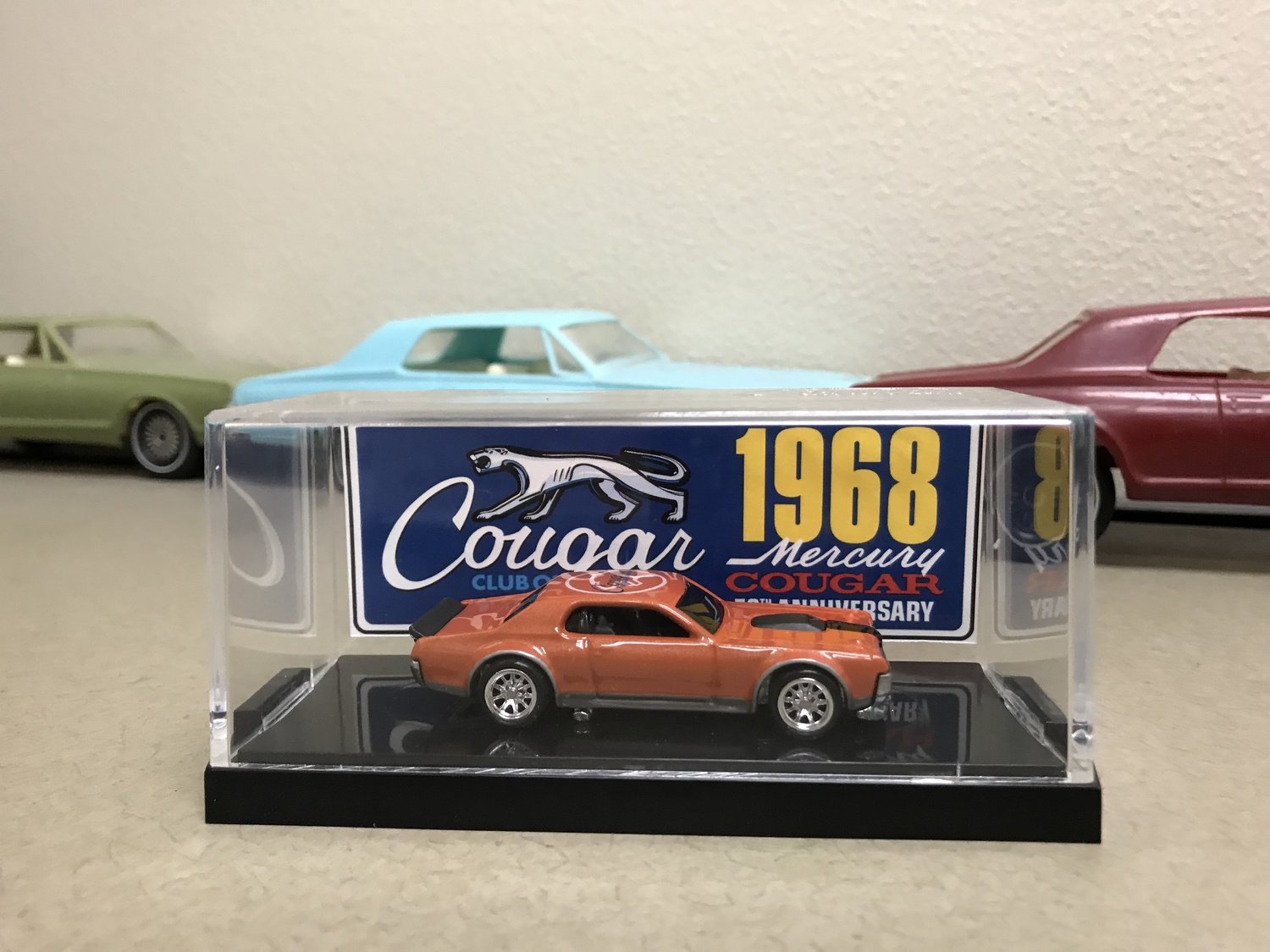 1968 50th Anniversary Collectible Diecast Cougar (Orange)
