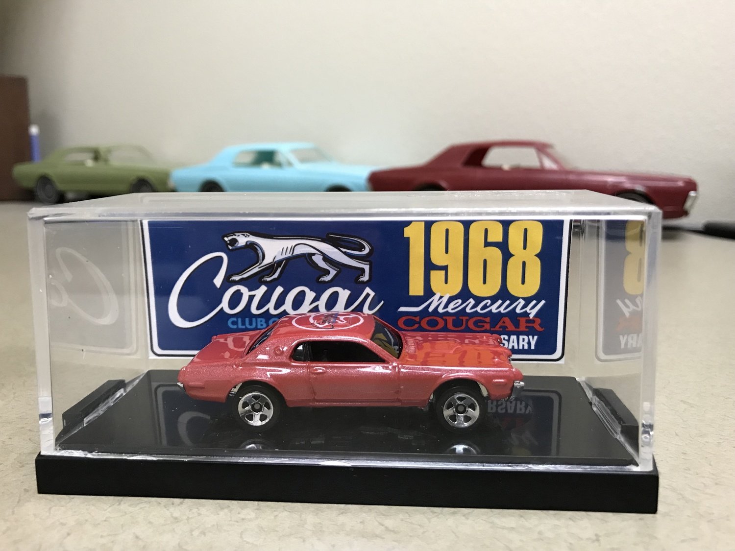 1968 50th Anniversary Collectible Diecast Cougar (Red)
