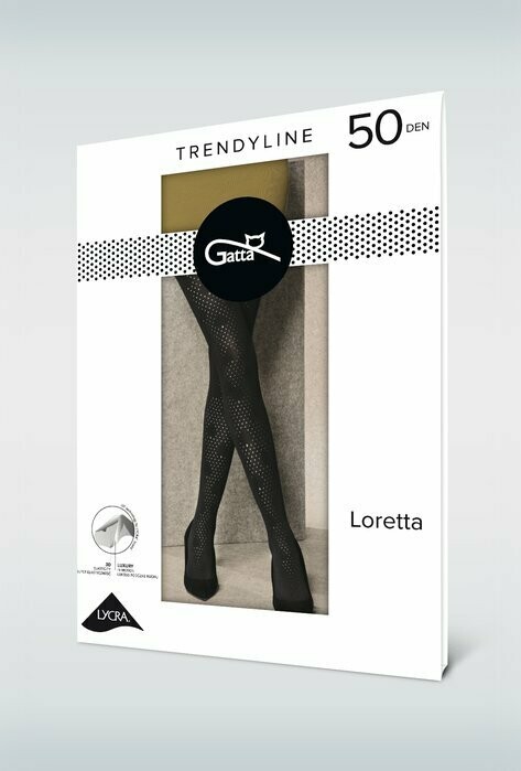 LORETTA 122 - Ženske čarape mikrofiber 50 DEN