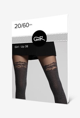 GIRL-UP 38 - Ženske čarape 20/60 DEN
