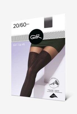 GIRL-UP 45 - Ženske čarape 20/60 DEN