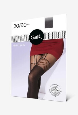 GIRL-UP 42 - Ženske čarape 20/60 DEN