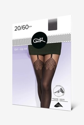 GIRL-UP 44 - Ženske čarape 20/60 DEN