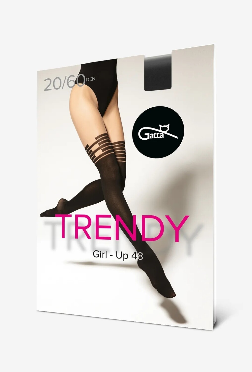 GIRL-UP 48 - Ženske čarape 20/60 DEN