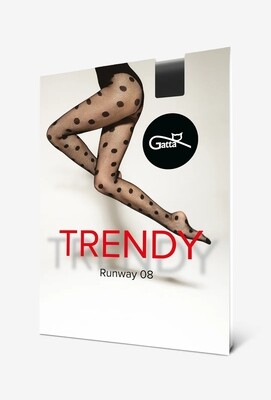 RUNWAY 08- Ženske mrežaste čarape