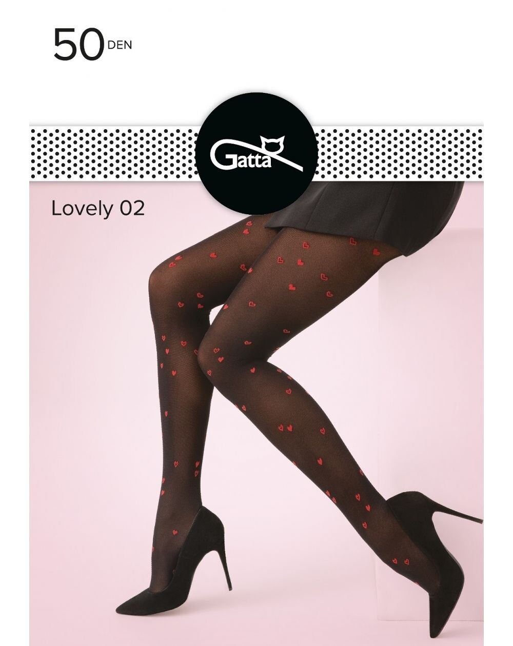 LOVELY 02 -Ženske čarape 50 DEN