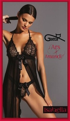 ISABELLA - Romantični ženski set bebidol sa tanga gaćicama ISABELLA - Romantični ženski set bebidol sa tanga gaćicama