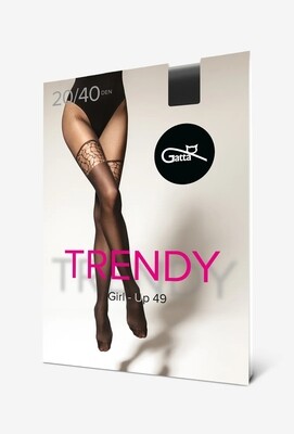 GIRL-UP 49 - Ženske čarape 20/40 DEN