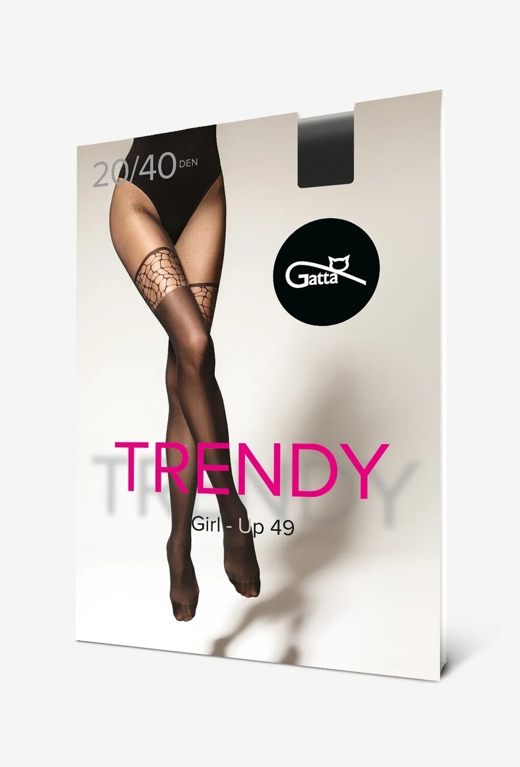 GIRL-UP 49 - Ženske čarape 20/40 DEN