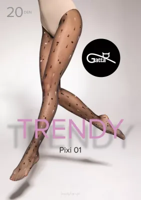 PIXI 01 -Ženske čarape 20 DEN