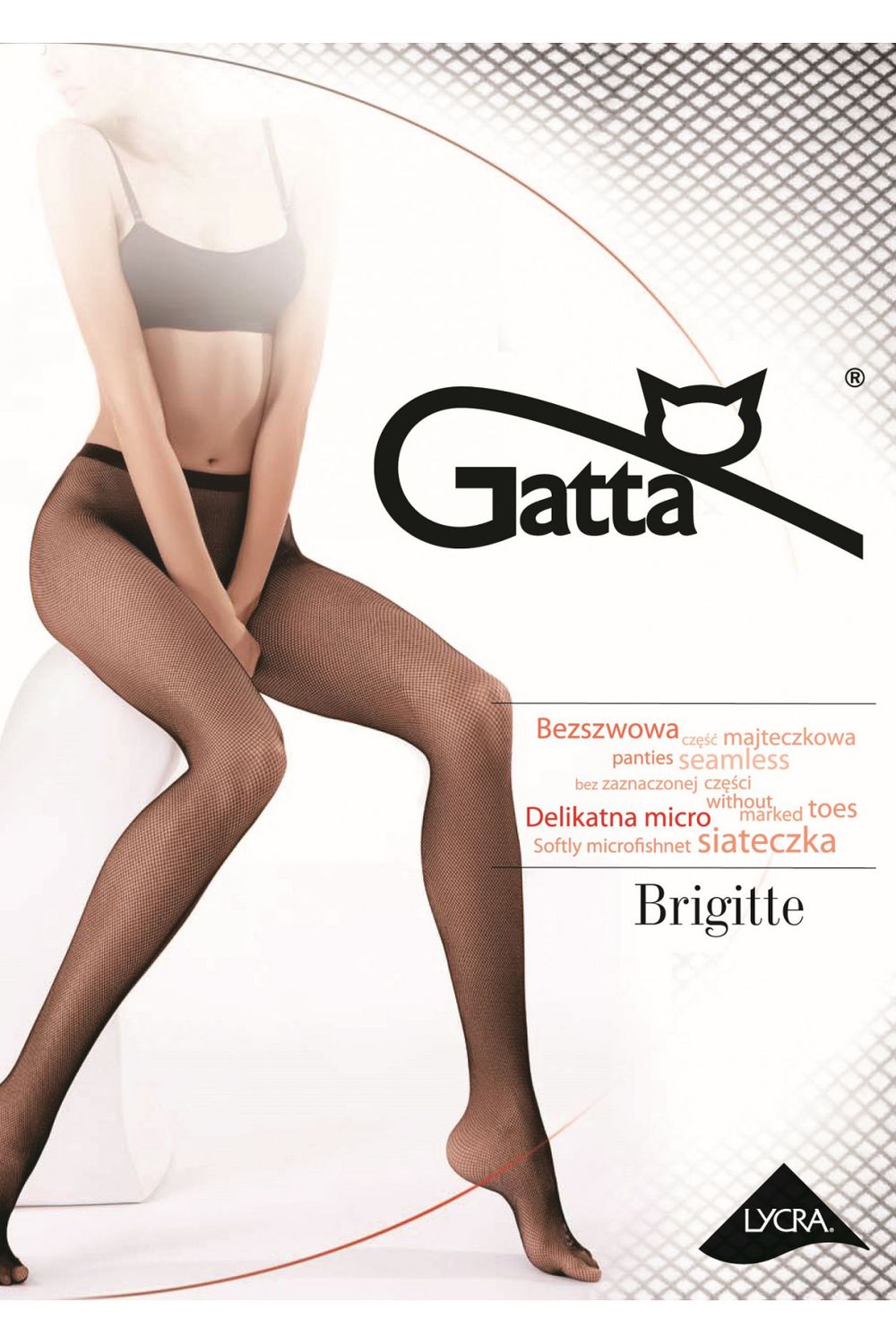 BRIGITTE 06– Ženske mrežaste čarape