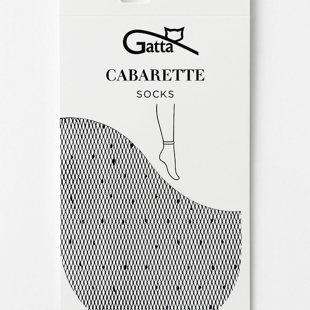 CABARETTE SOCKS 01 - Ženske mrežaste sokne
