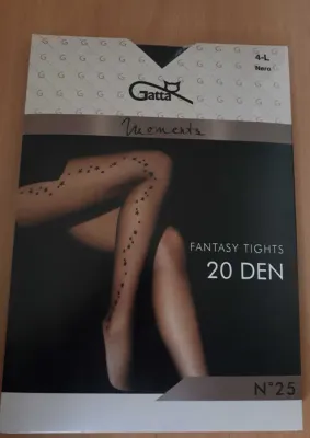 GATTA MOMENTS - FANTASY 25 - Ženske čarape 20 DEN