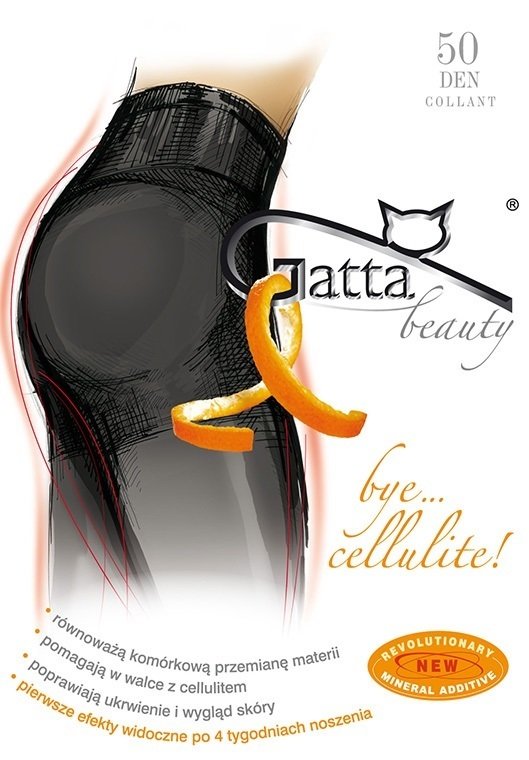 BYE CELLULITE - Ženske čarape 50 DEN