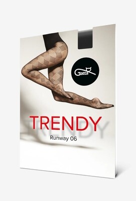 RUNWAY 06- Ženske mrežaste čarape