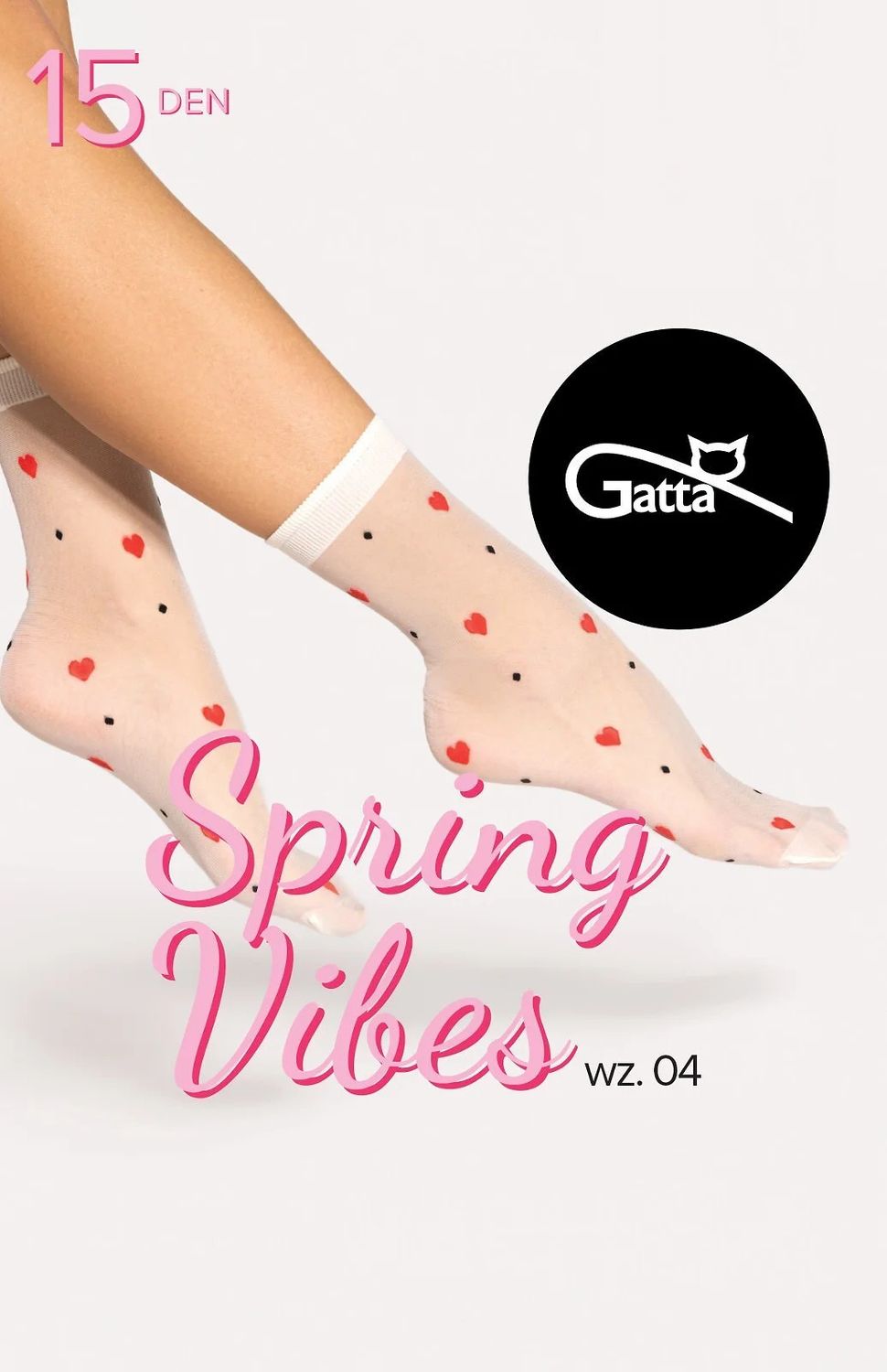 SPRING VIBES 04 – Ženske sokne 15 DEN
