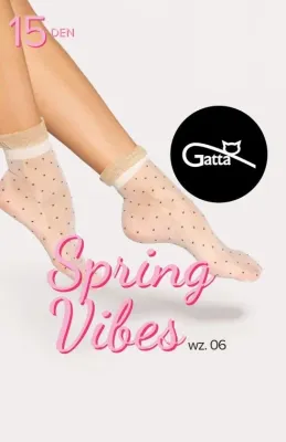 SPRING VIBES 06 – Ženske sokne 15 DEN