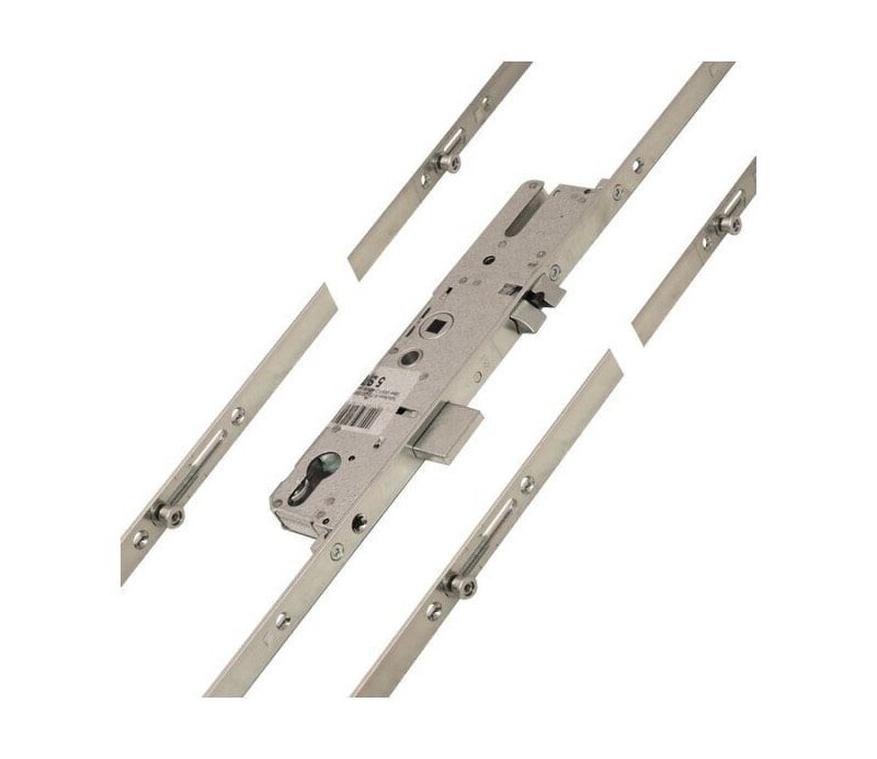 MACO dverový zámok G-TS ovládaný kľučkou DM-28mm