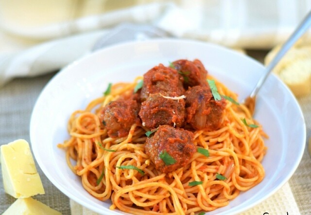 Spaghetti with Meatballs