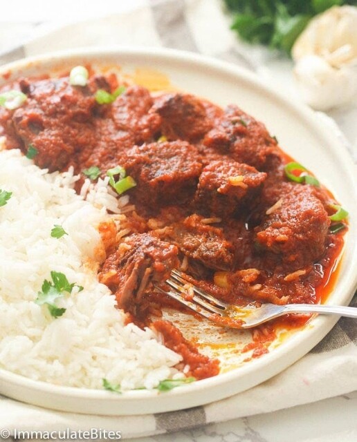 Rice and BeefStew