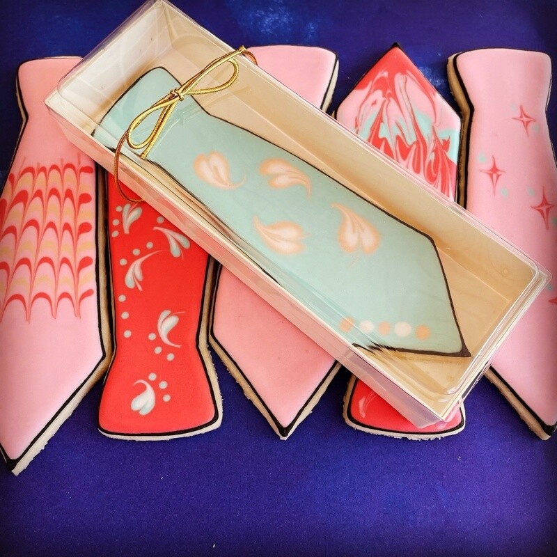 1 Large sugar cookie tie for Father&#39;s dDay