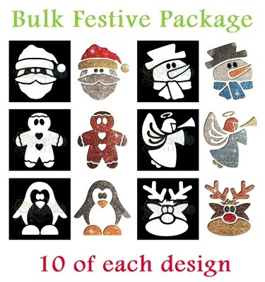 Bulk Festive Stencil Package