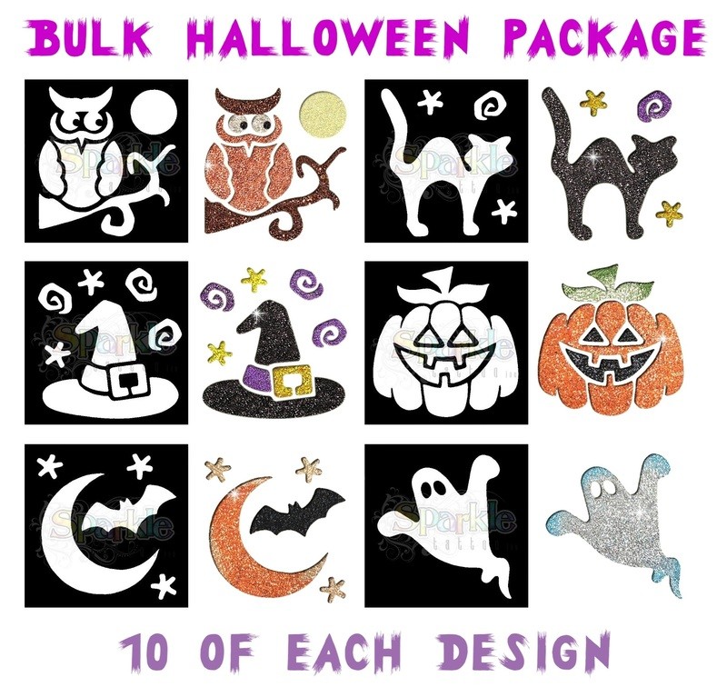 Bulk Halloween Stencil Package