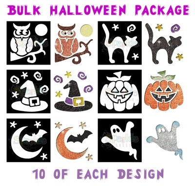 Bulk Halloween Stencil Package