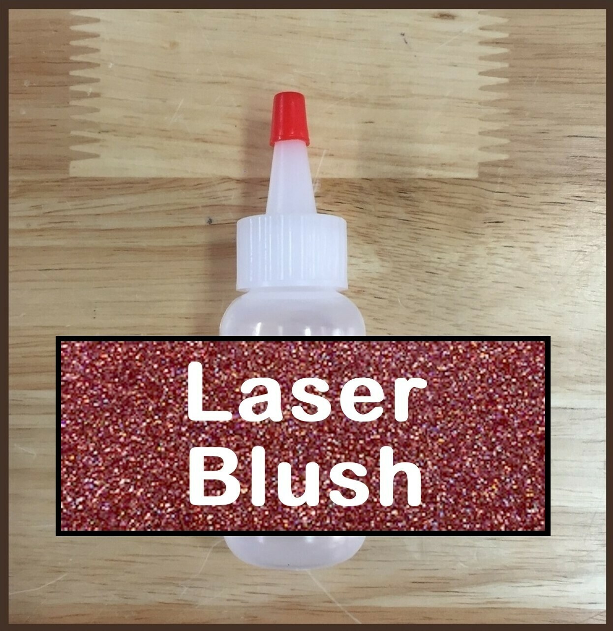 CLEARANCE! Laser Blush Glitter Poof