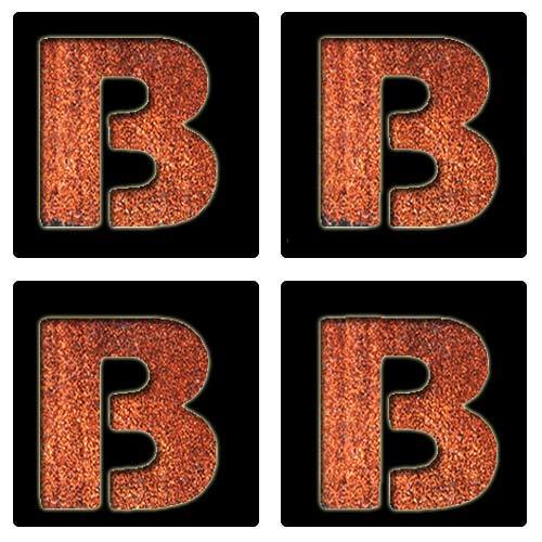 Letter B Stencil