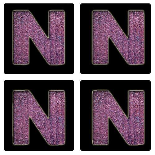 Letter N Stencil
