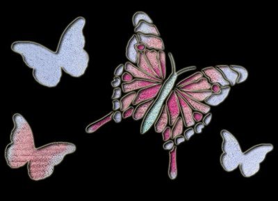 Extra Large Butterfly Stencil