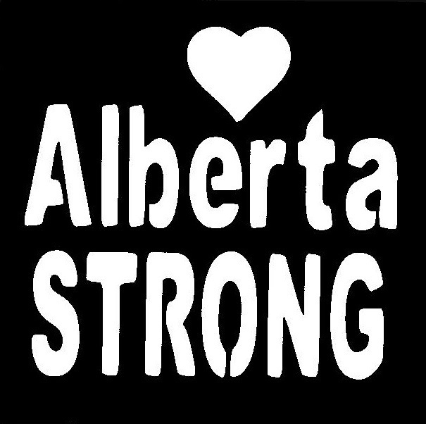 Alberta Strong Stencil