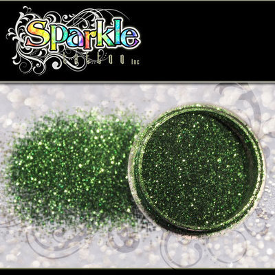 Moss Green Glitter