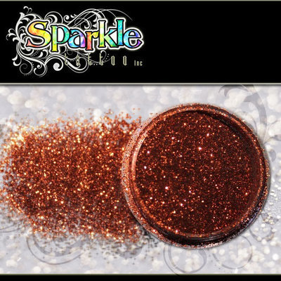 Burnt Orange Glitter