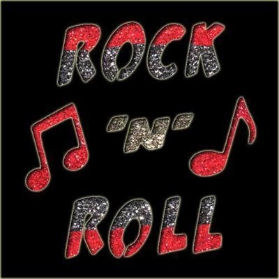 Rock 'n' Roll Stencil