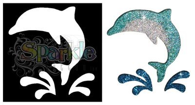 Dolphin Stencil