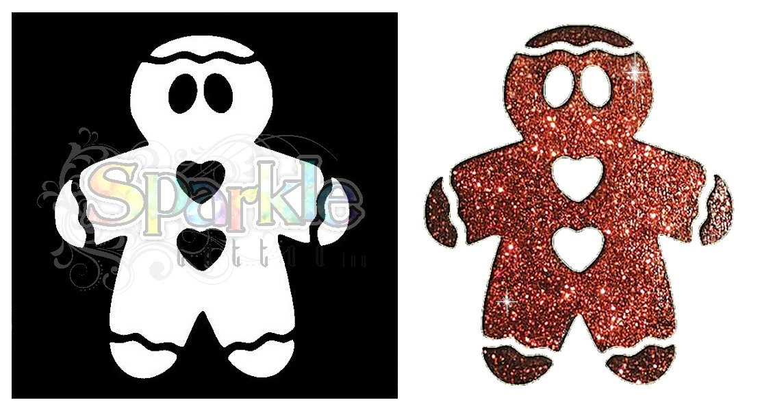 Gingerbread Man Stencil