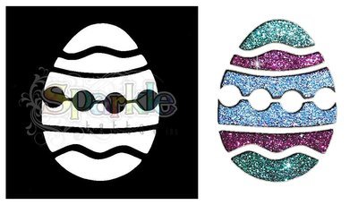 Easter Egg Stencil