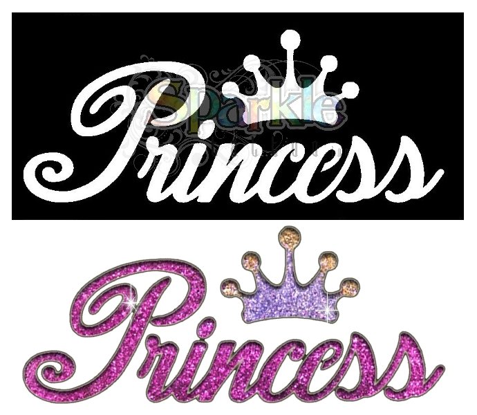 Princess Word Stencil