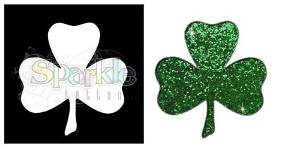 Three Leaf Clover Stencil