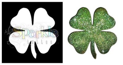 Four Leaf Clover Stencil
