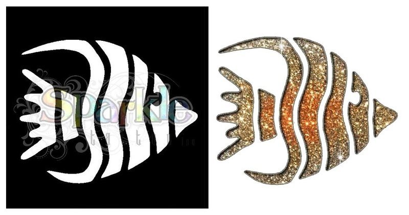 Angel Fish Stencil