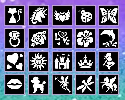 Bulk Girl Stencil Package