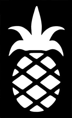 Pineapple Stencil