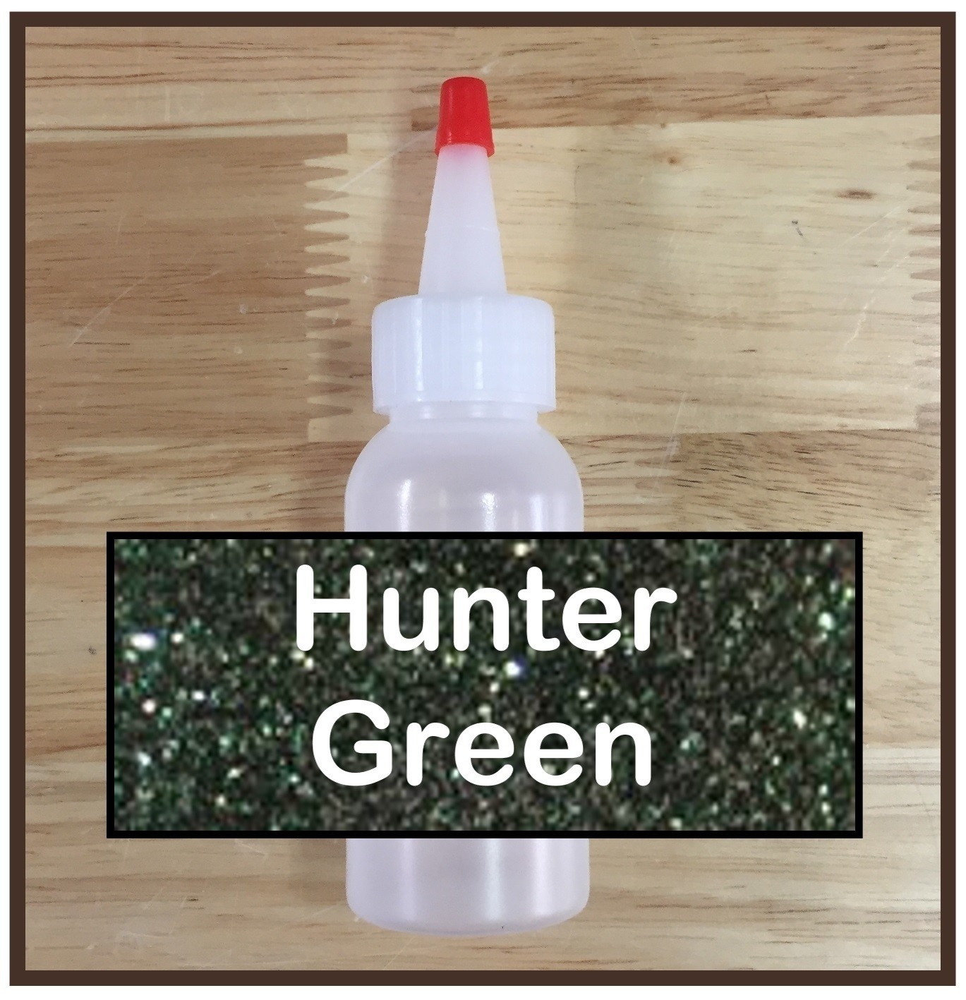 CLEARANCE! Hunter Green Glitter Refill