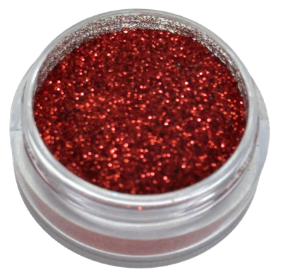 Apple Red Glitter