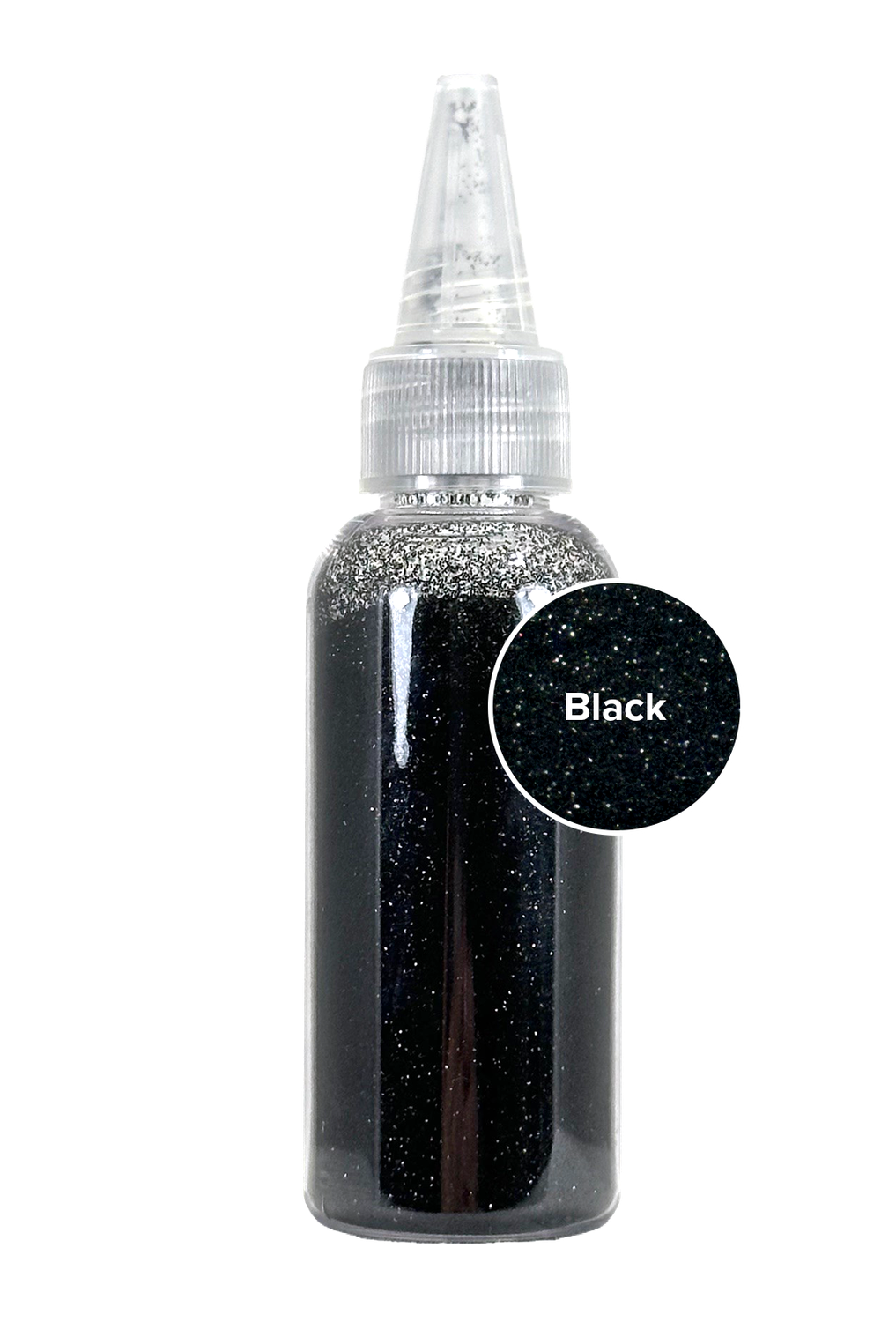 NEW! Black Glitter Refill